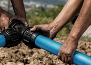 Raccords pour tuyaux en polyéthylène