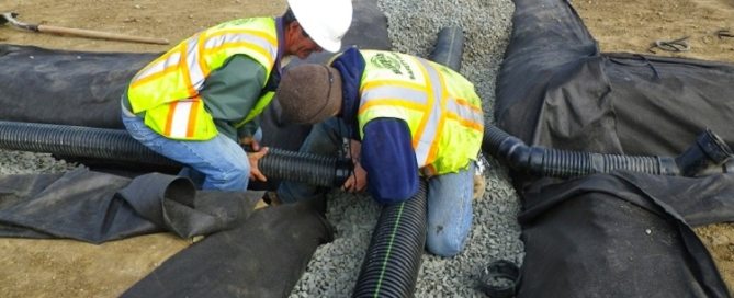 Tuyau en PVC ondulé