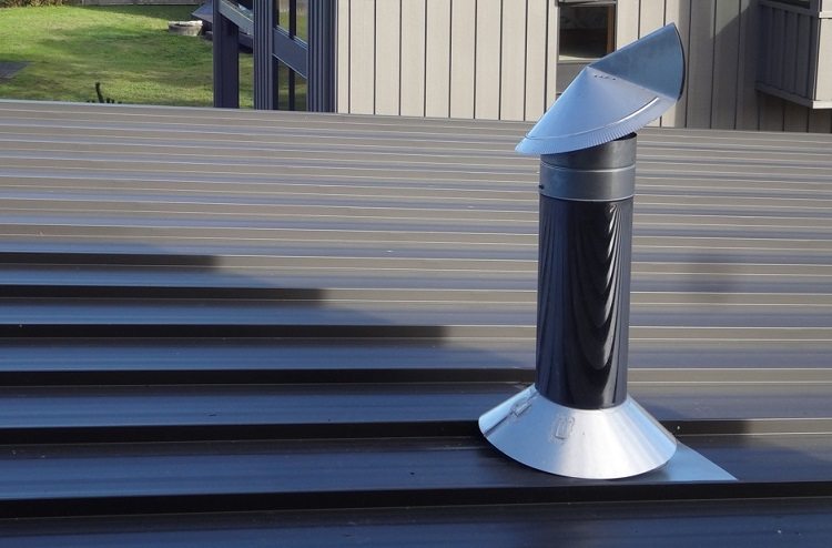 Un déflecteur défectueux peut entraîner un mauvais tirage dans la cheminée Réparation de cheminée