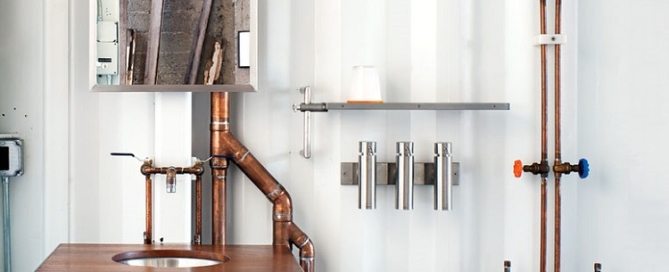 Tuyaux en cuivre pour l'approvisionnement en eau