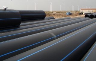 Tuyaux en polyéthylène pour l'alimentation en eau