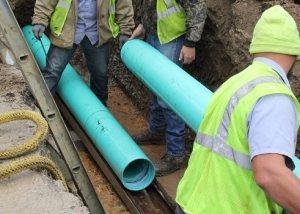 Tuyaux d'égout en PVC