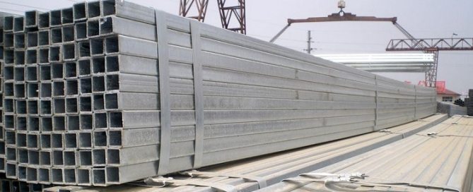 Tubes carrés en acier GOST 8639-82