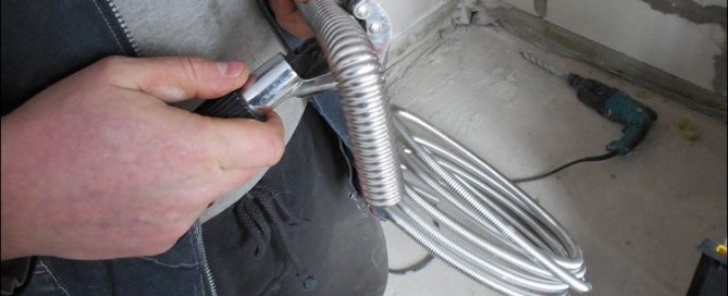 Tuyau ondulé pour le chauffage