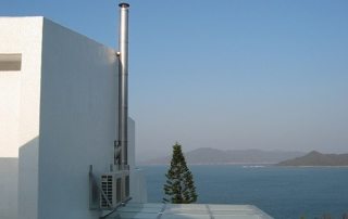 Sandwich de cheminée en acier inoxydable