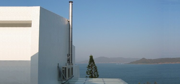 Sandwich de cheminée en acier inoxydable