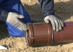 Raccords d'égout en PVC