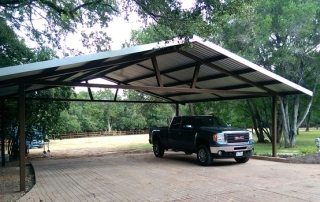 Auvent de tuyau profilé