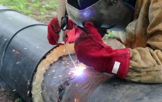 Installation de tuyaux PPU