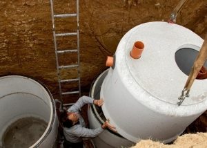 égout sous pression