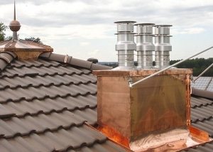 Tuyau de cheminée galvanisé