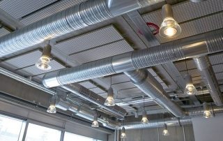 Tuyaux de ventilation en acier galvanisé