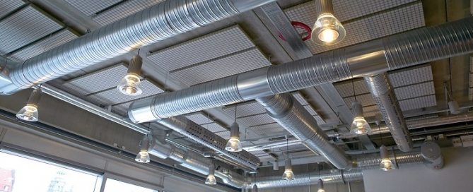 Tuyaux de ventilation en acier galvanisé