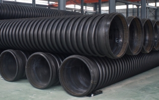 Tuyau en plastique pour un puits