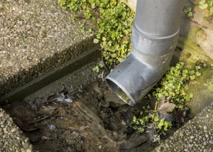 Tempête dans une maison privée