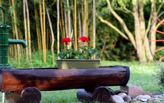 Eh bien dans une maison privée