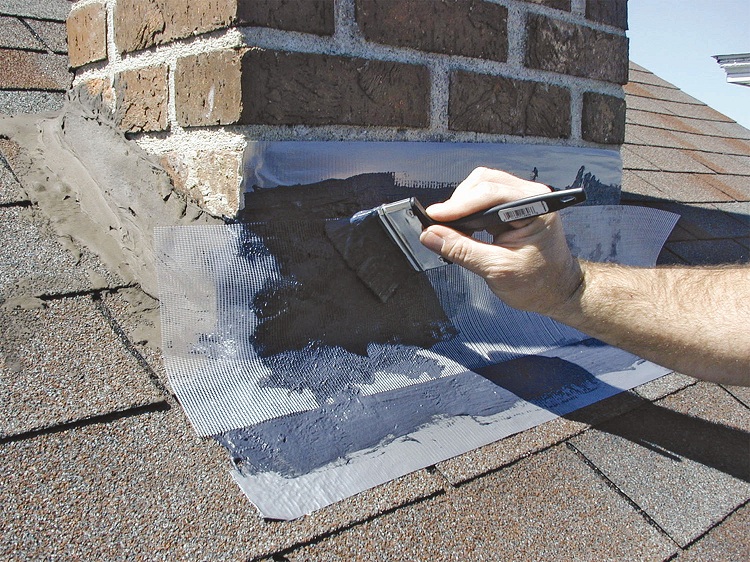 Il est possible d'isoler une cheminée en brique en enduisant la surface extérieure Isolation thermique pour tuyaux de cheminée