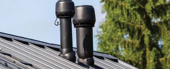 Tuyau de ventilation de toit