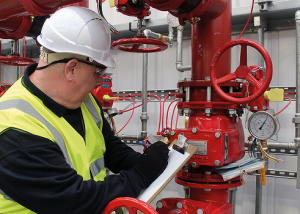 Alimentation en eau d'incendie interne