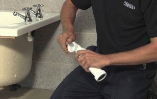 Vanne de vidange sèche