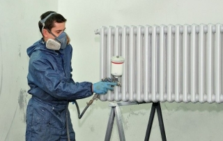 Peinture pour radiateurs de chauffage