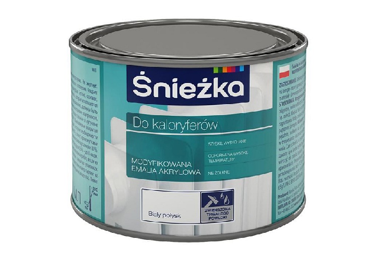 Les peintures acryliques n'ont pas d'odeur âcre, elles sont souvent recommandées pour les travaux internes Peinture pour radiateurs de chauffage