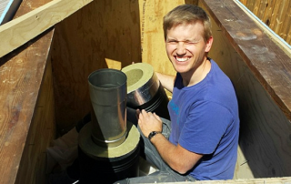 Isolation thermique pour tuyaux de cheminée