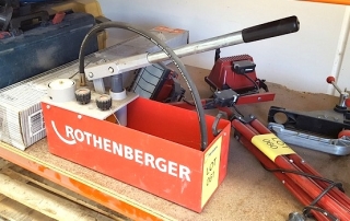 Presse hydraulique manuelle pour le test de pression des pipelines