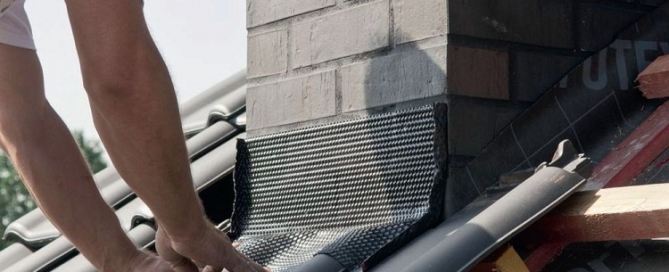 Joint de cheminée de toit