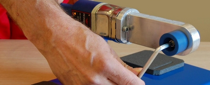 Machine de soudage de tuyaux en plastique