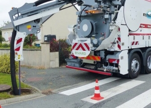 Nettoyage hydrodynamique des égouts