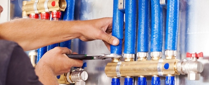 Test de pression du système de chauffage