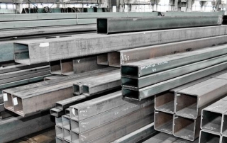 tailles de tuyaux profilés