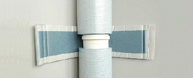 Insonorisation des tuyaux d'égout dans un appartement