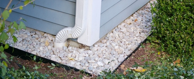 Drainage autour de la maison