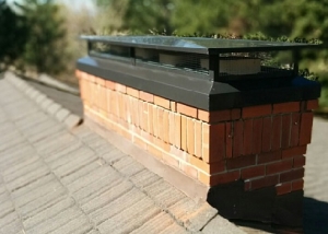 Cheminée de chaudière à combustible solide