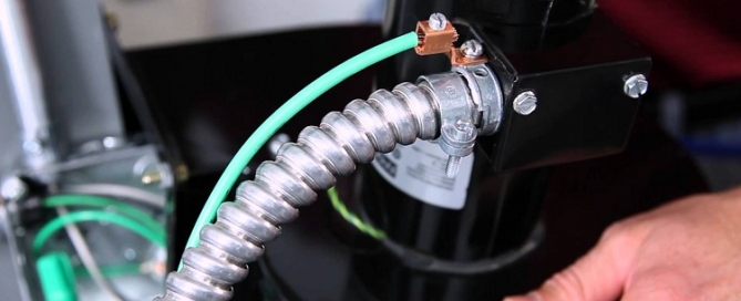 Mise à la terre du tuyau