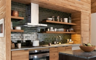 Comment cacher l'ondulation dans la cuisine de la hotte