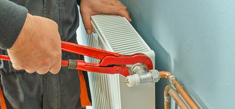 Réparation de batteries de chauffage