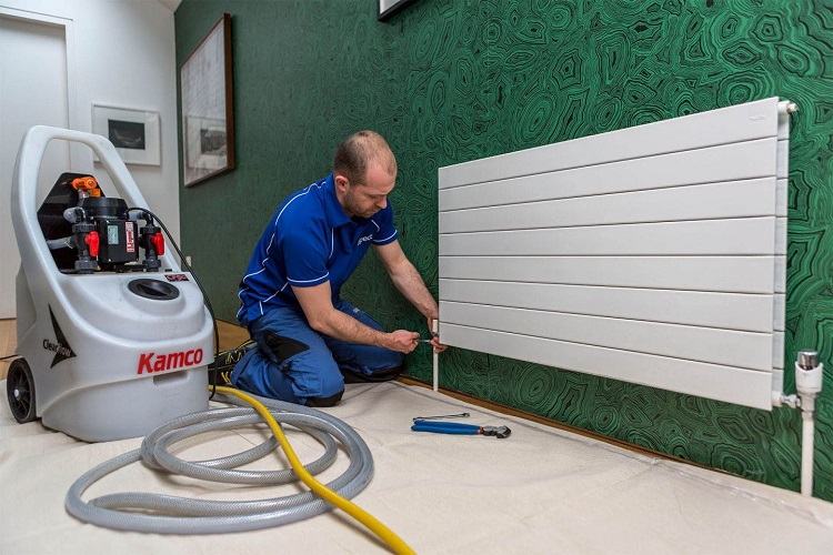 Réparation de batteries de chauffage